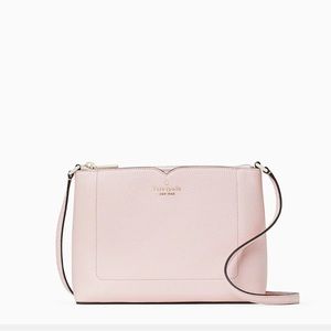 Harlow Crossbody Kate Spade. (Chalk pink)